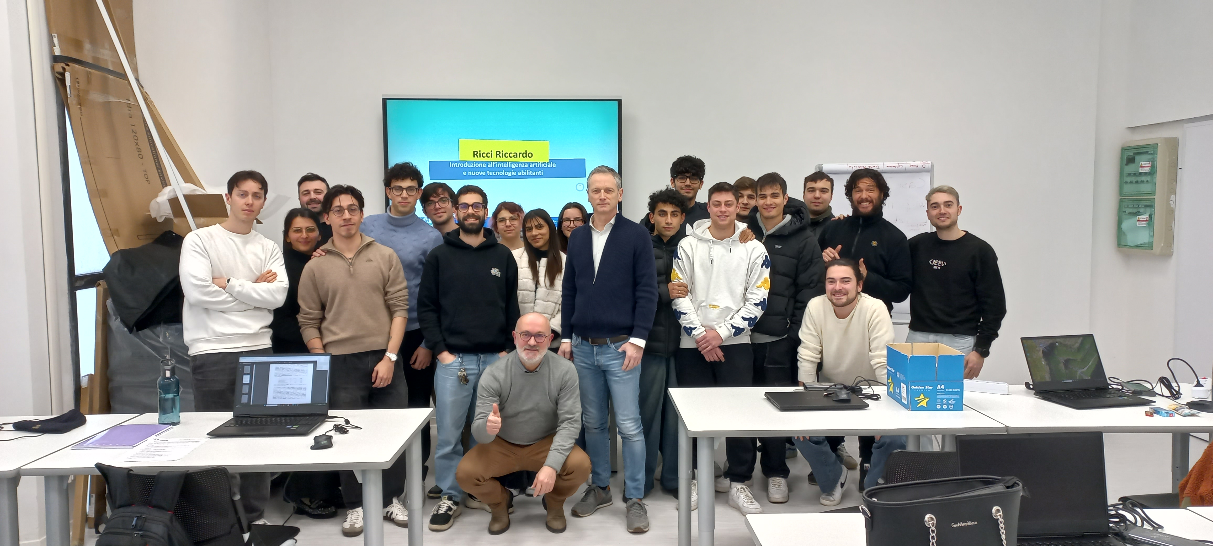 Riccardo Ricci docente AI SanBenedetto Tronto