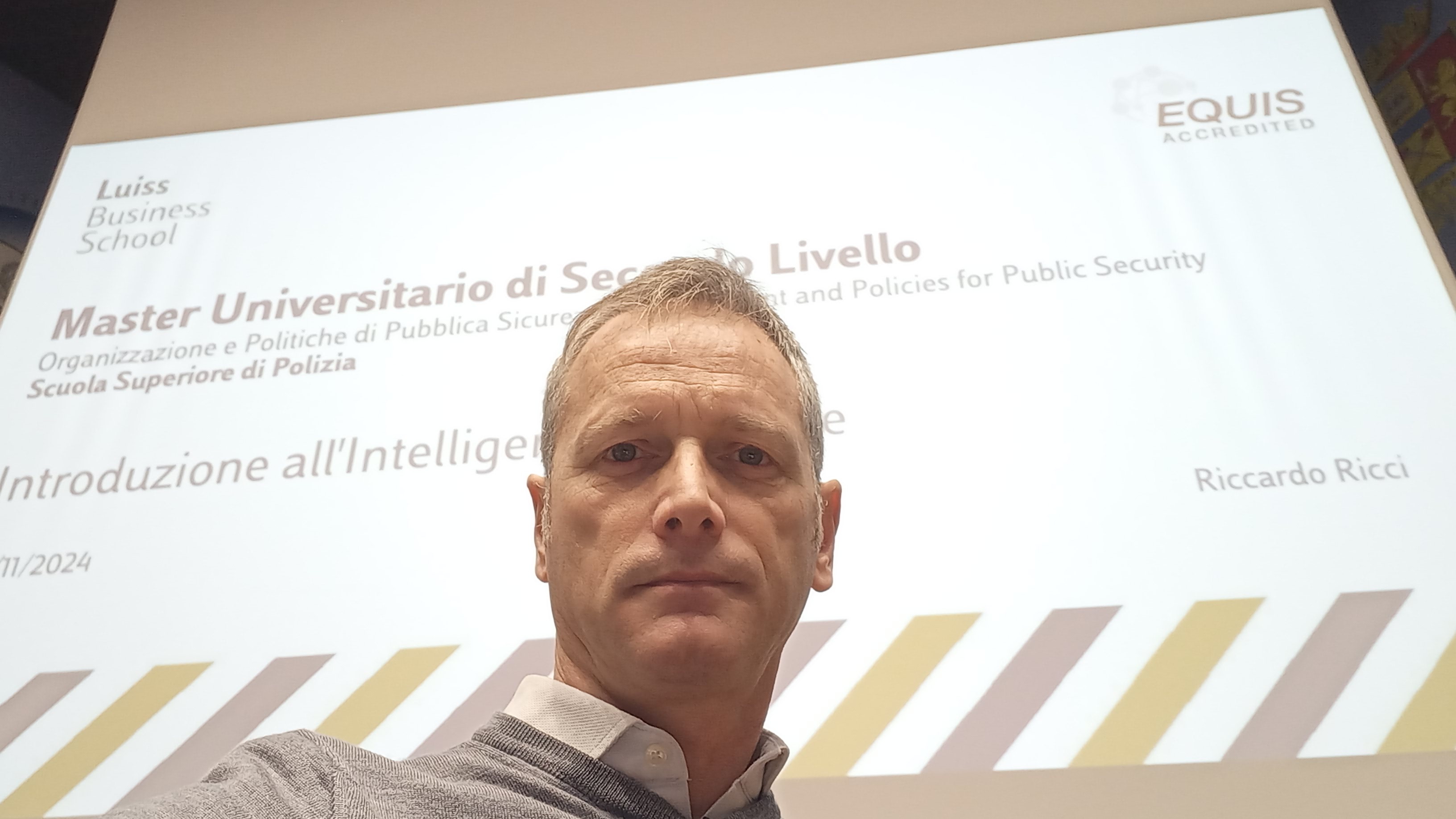 Riccardo Ricci docente Master Intelligenza Artificiale